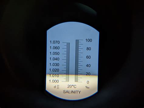 refractometer results